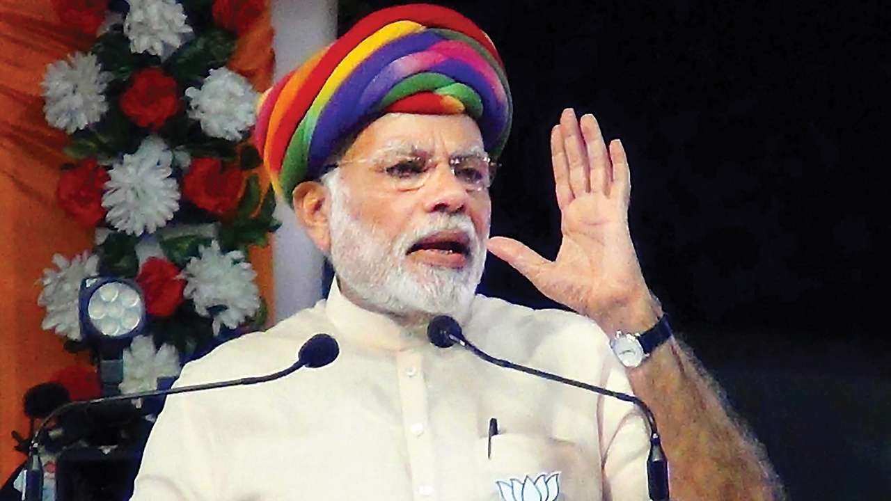 Modi attacks Cong, says voters chose honesty over dynasty in 2014