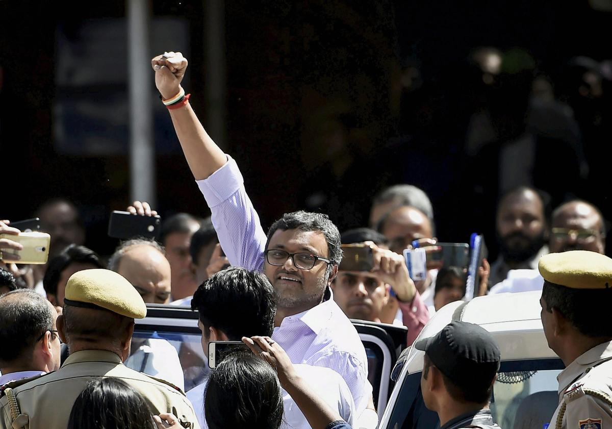INX case: Karti Chidambaram allowed to travel abroad after depositing ₹2 Cr