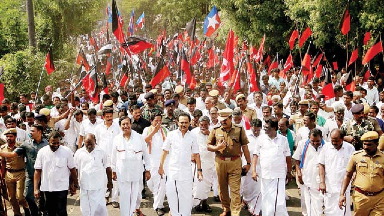 DMK-led alliance lists constituencies for allies for LS elections