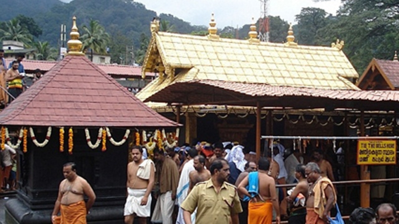What led to the review petitions on the Sabarimala temple case