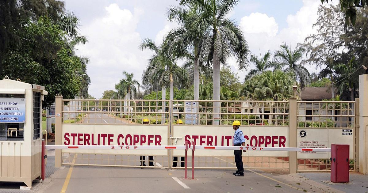 Vedanta, copper smelter, Tamil Nadu
