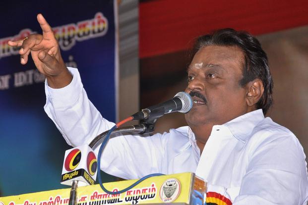 Tamil Nadu CM Palaniswami calls on DMDK leader Vijayakant