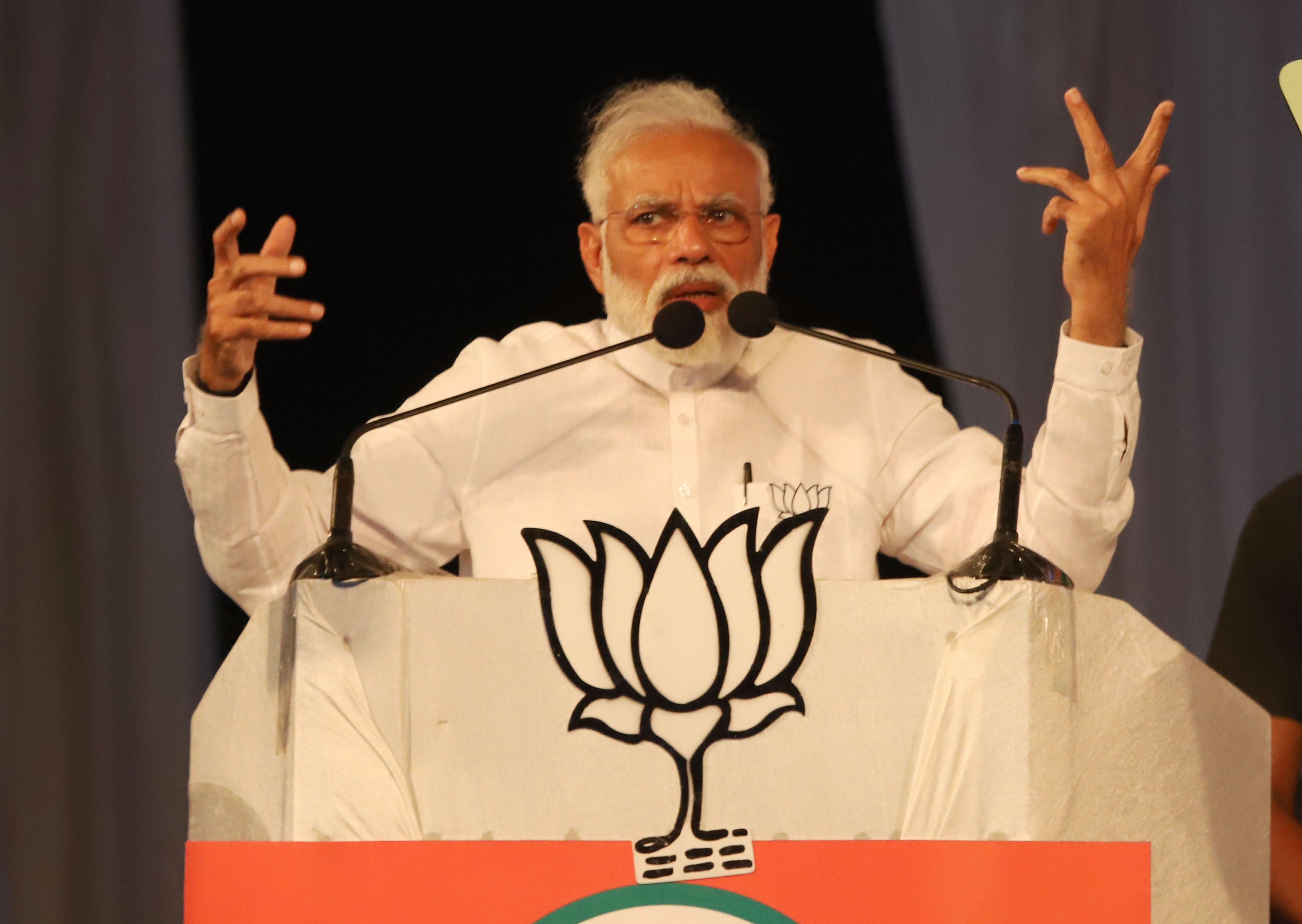 Cong driven by lust for power, says PM at poll rally