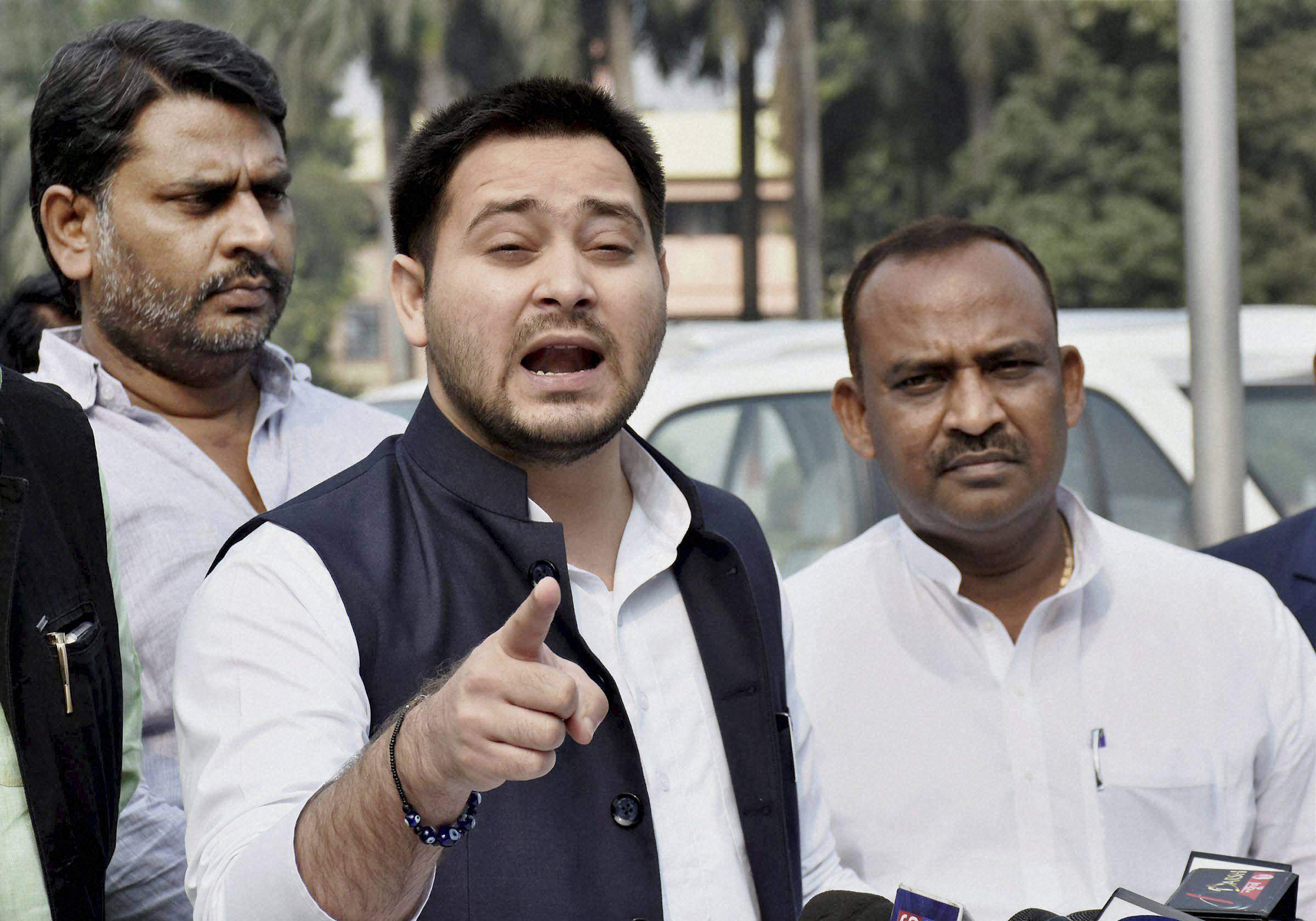 Lalus feuding sons may spoil grand alliances prospects in Bihar