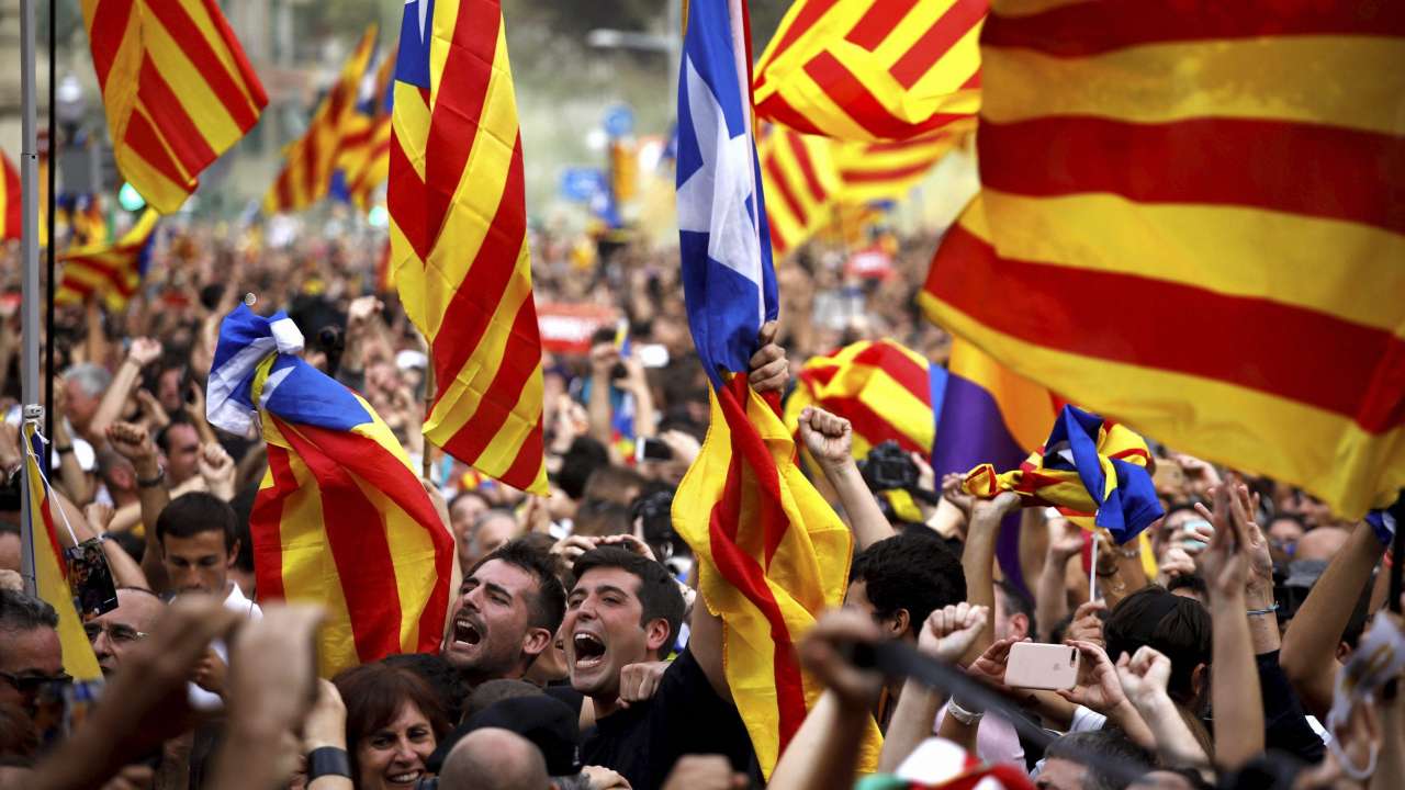 Spain PM, rivals clash over Catalonia in election debate