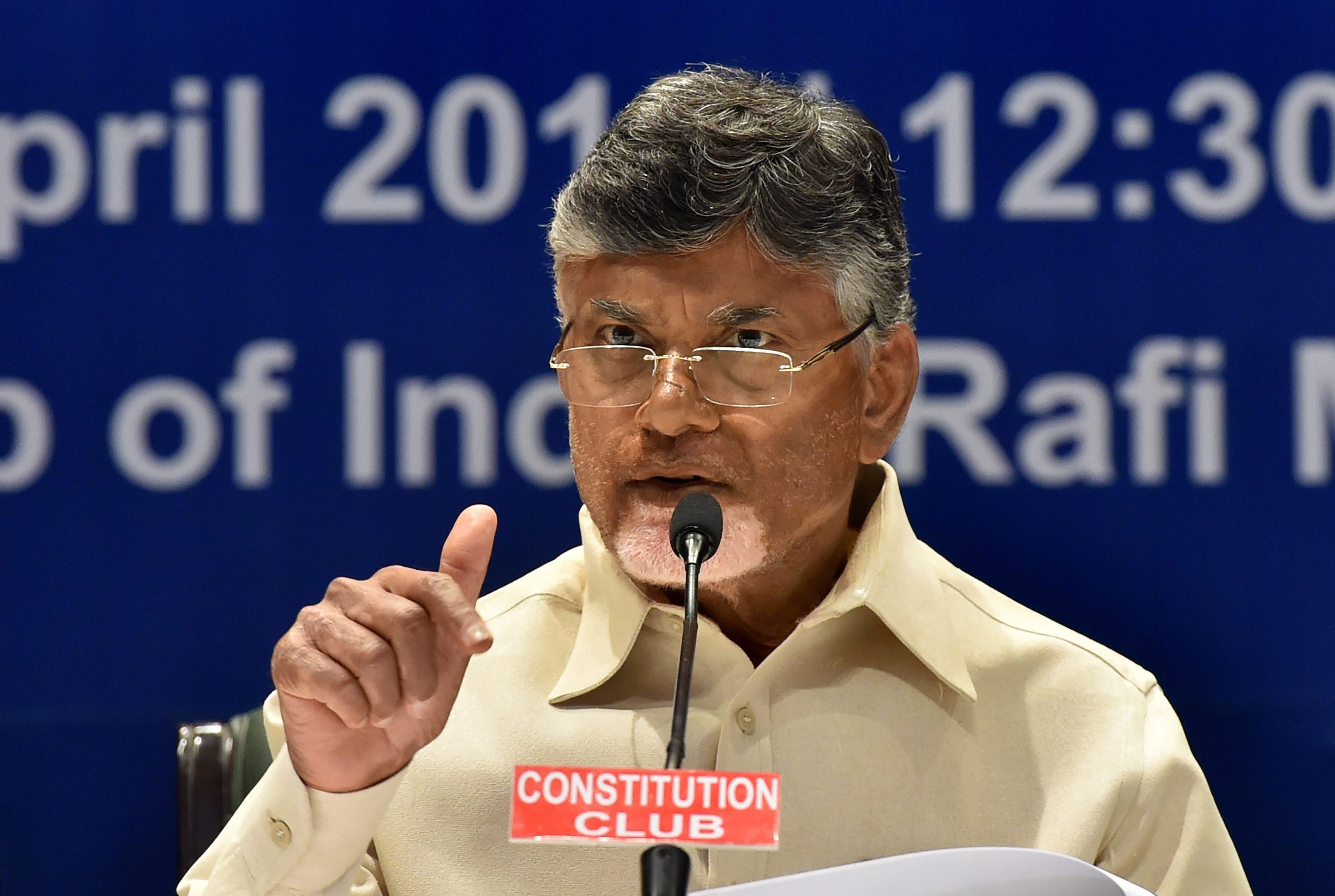 Naidu alleges phone tapping by Jagan govt, urges PM for probe