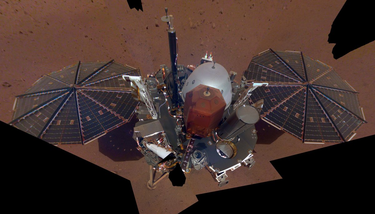 NASA’s InSight lander records first likely marsquake
