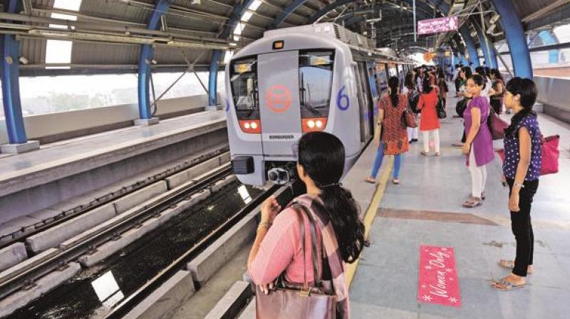 Delhi woman dragged on platform after saree gets stuck in Metro door