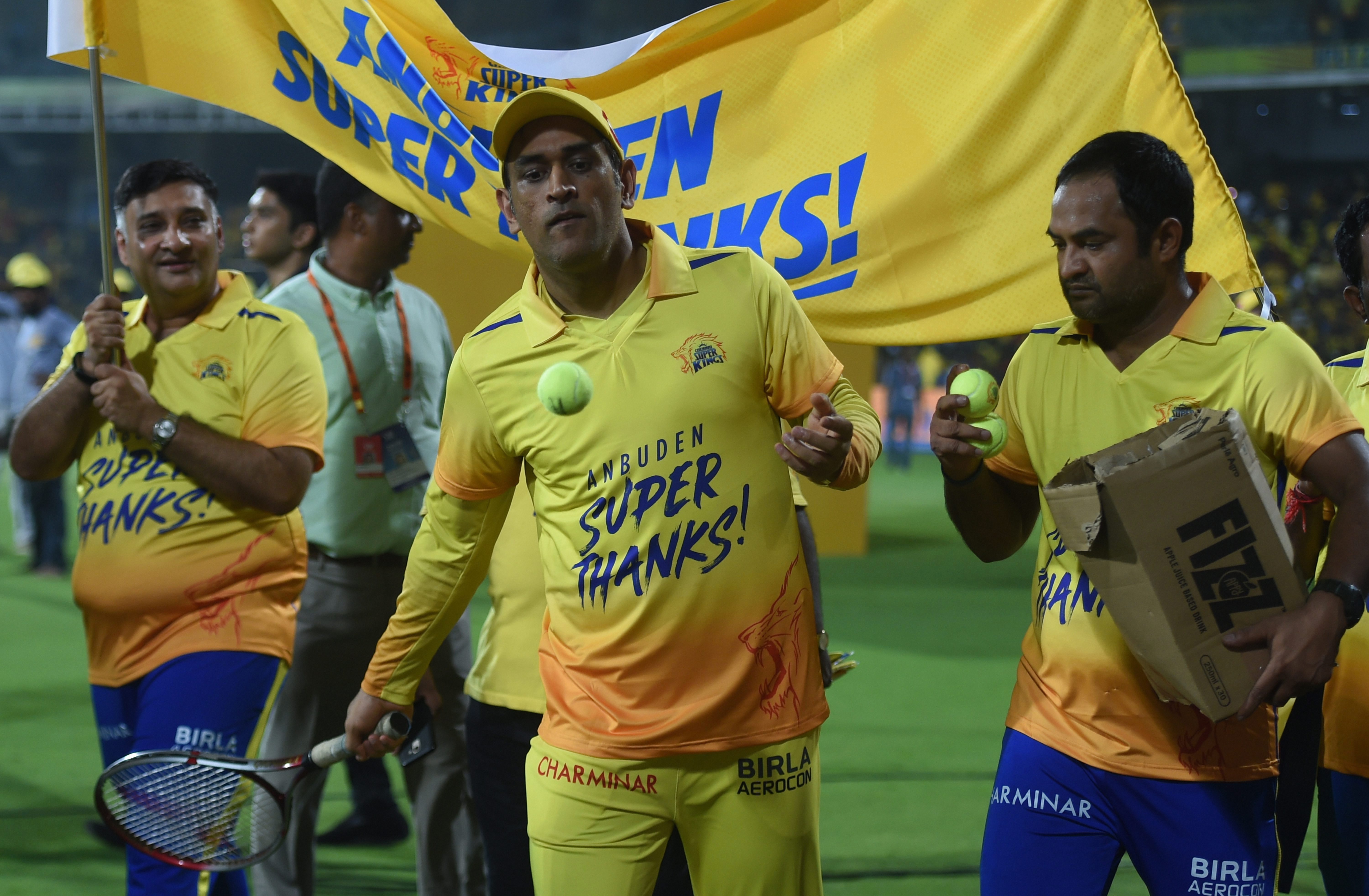 Tennis ball cricket helps me for quick hands behind stumps : Dhoni