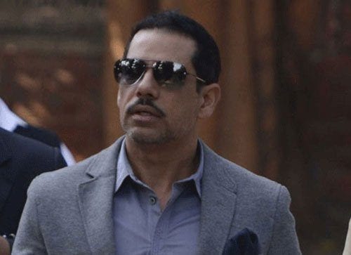 Enforcement Directorate summons Robert Vadra in money laundering case