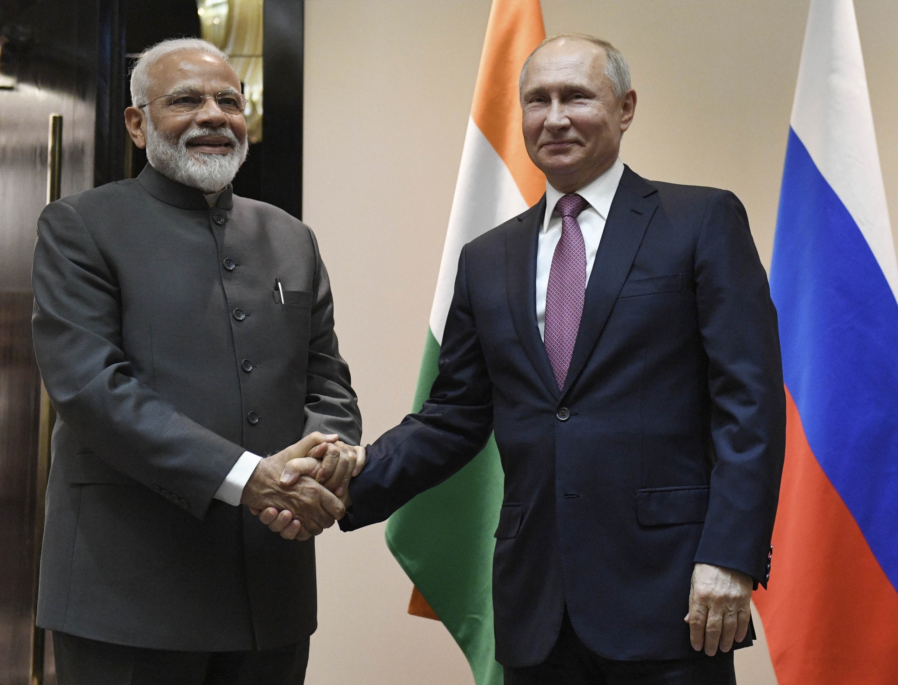 Narendra Modi with Vladimir Putin, The Federal, English news website