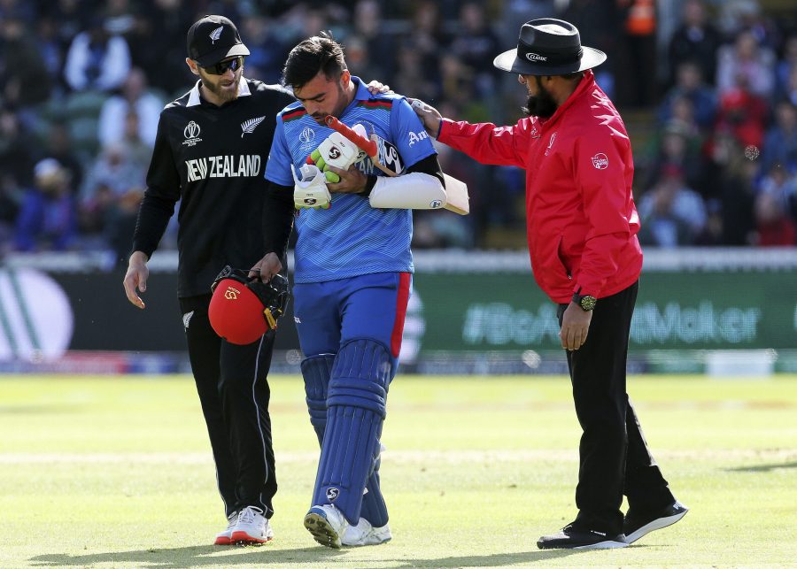 Rashid Khan, Afghanistan, Gulbadin Naib, South Africa, World Cup, Cricket, Concussion