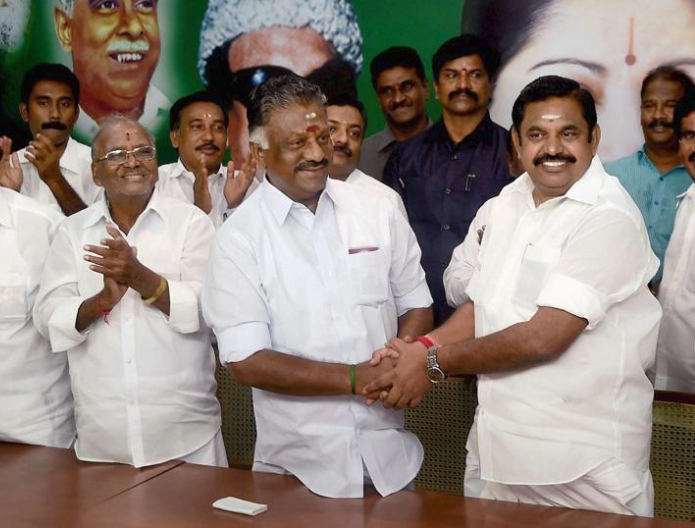 EPS, OPS, Palaniswami, Merger, Faction