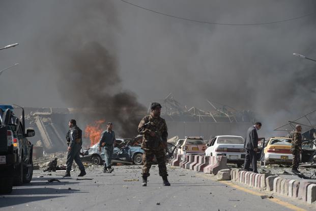 Three blasts hit Kabul, killing one and injuring 17