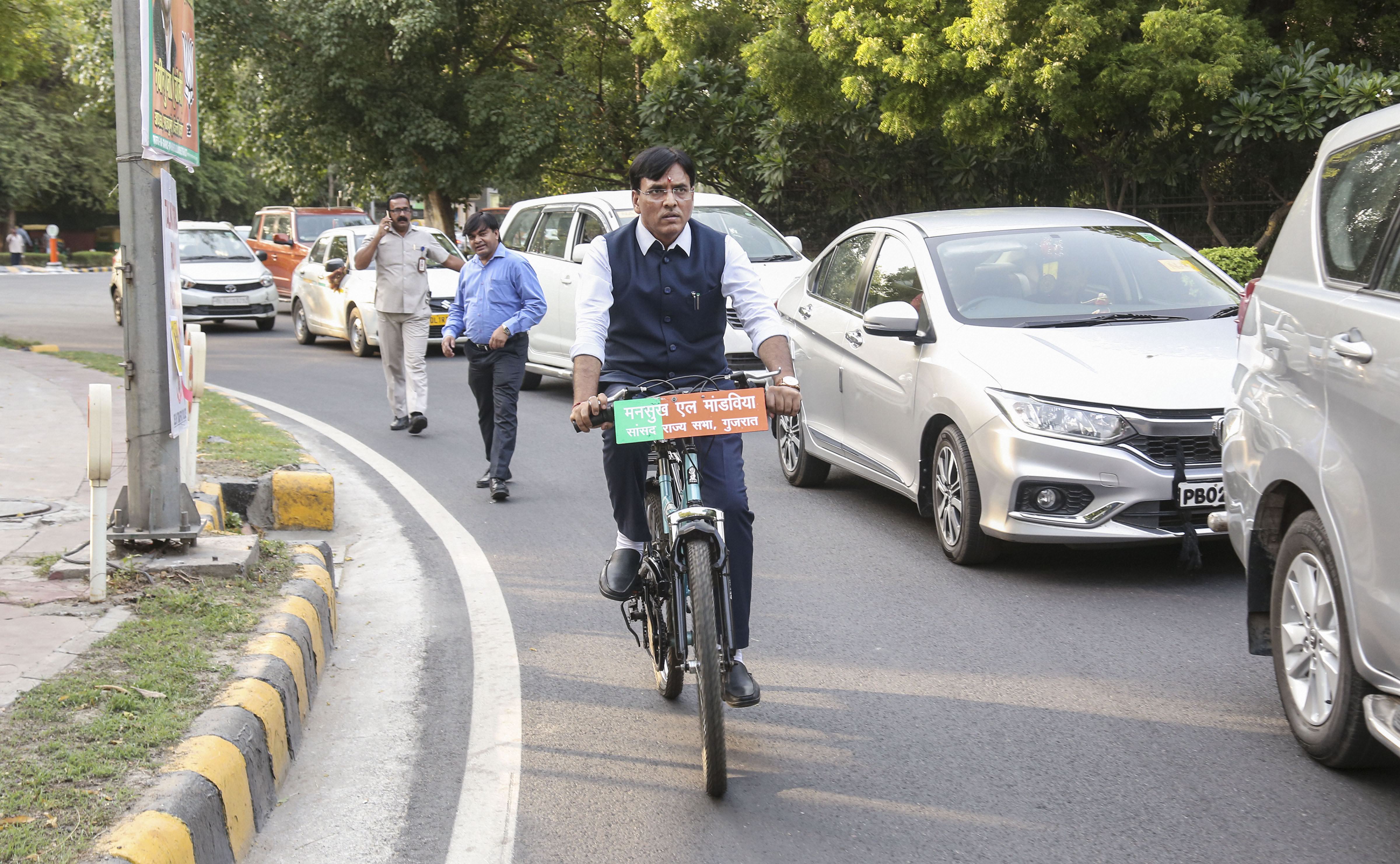 Meet the Parliamentarian who cycles to work, urges colleagues to go green
