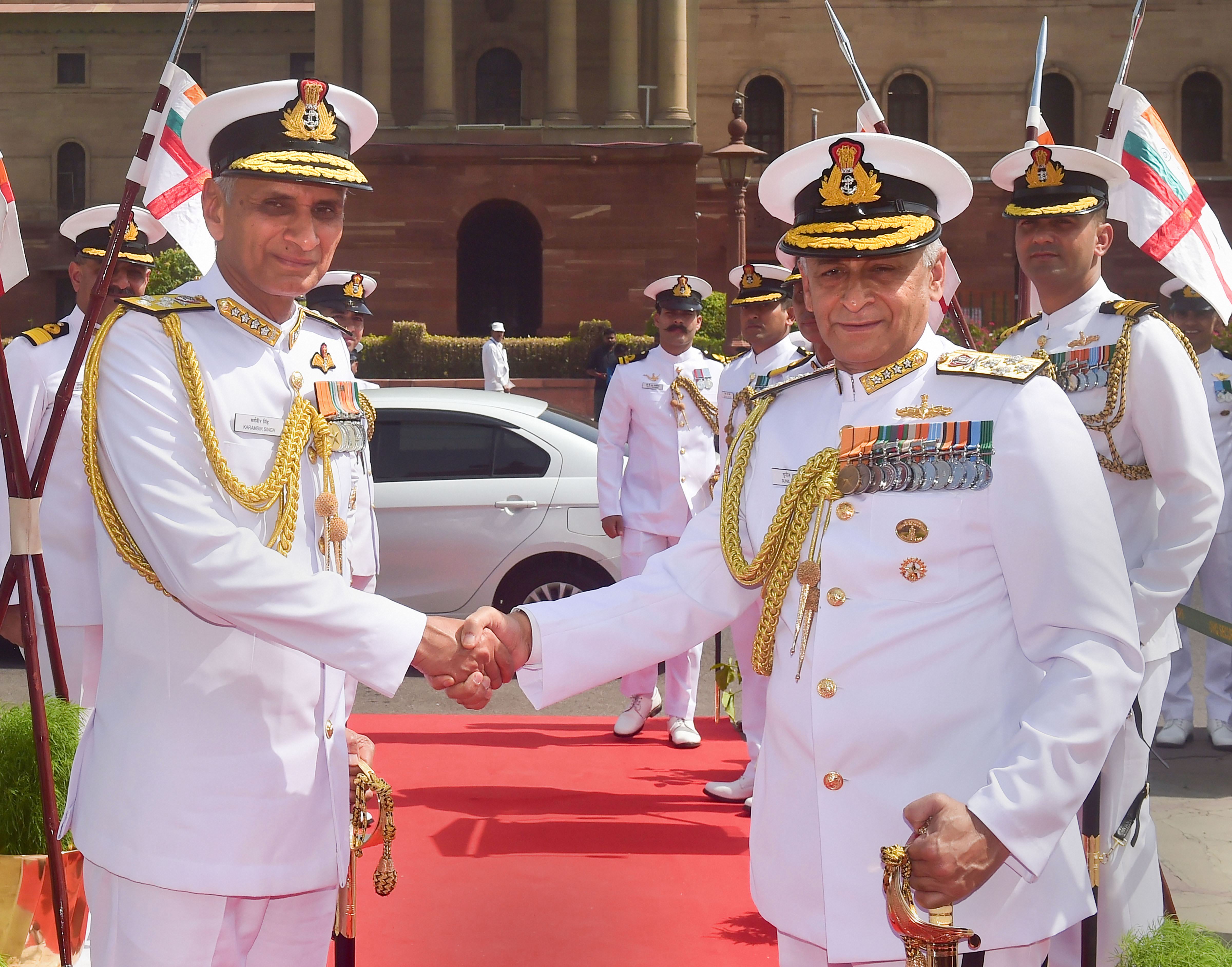 New Navy chief asks forces to curb subservience, ensure equality among ranks