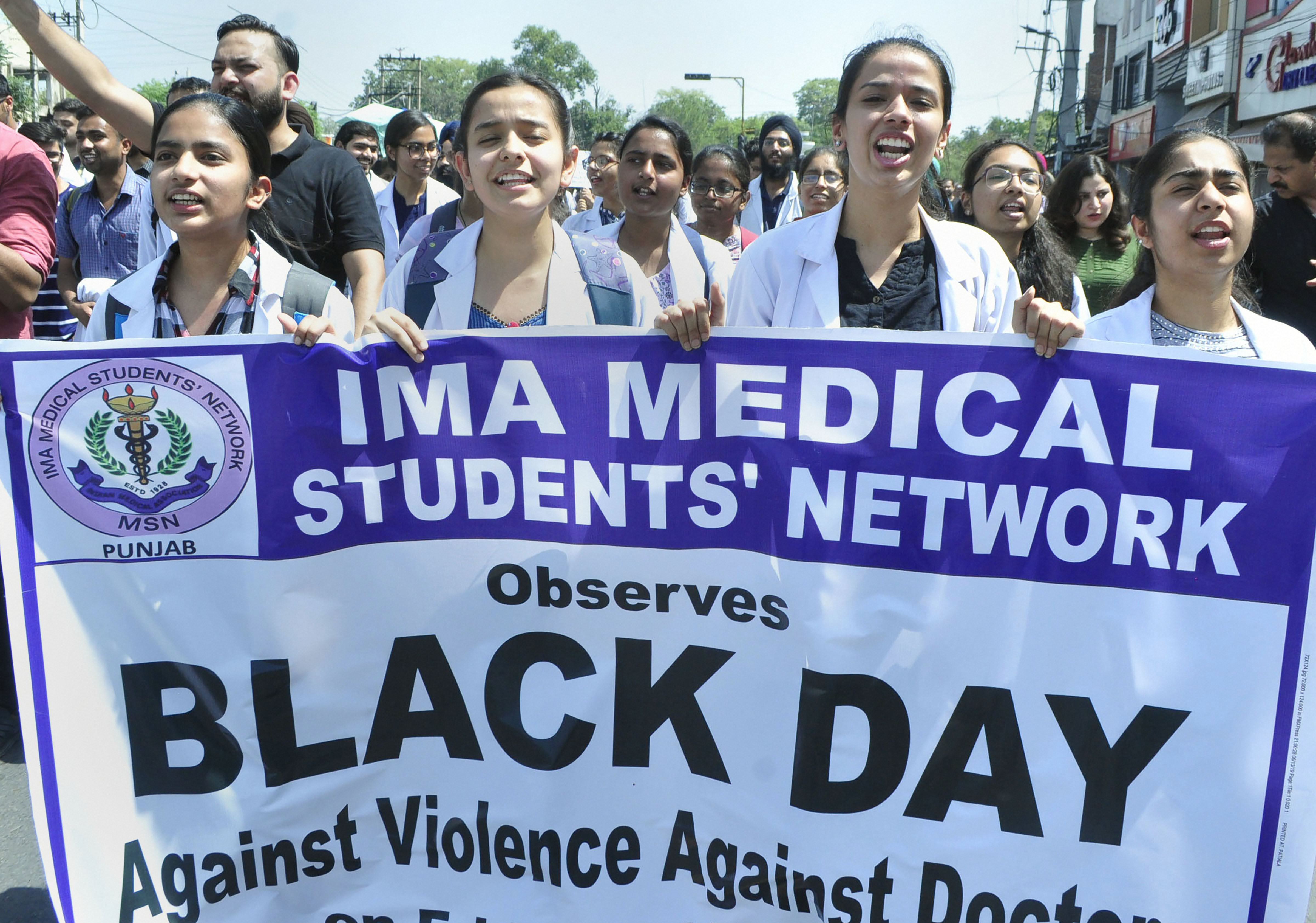 Nationwide doctors protest indicates long ignored woes 