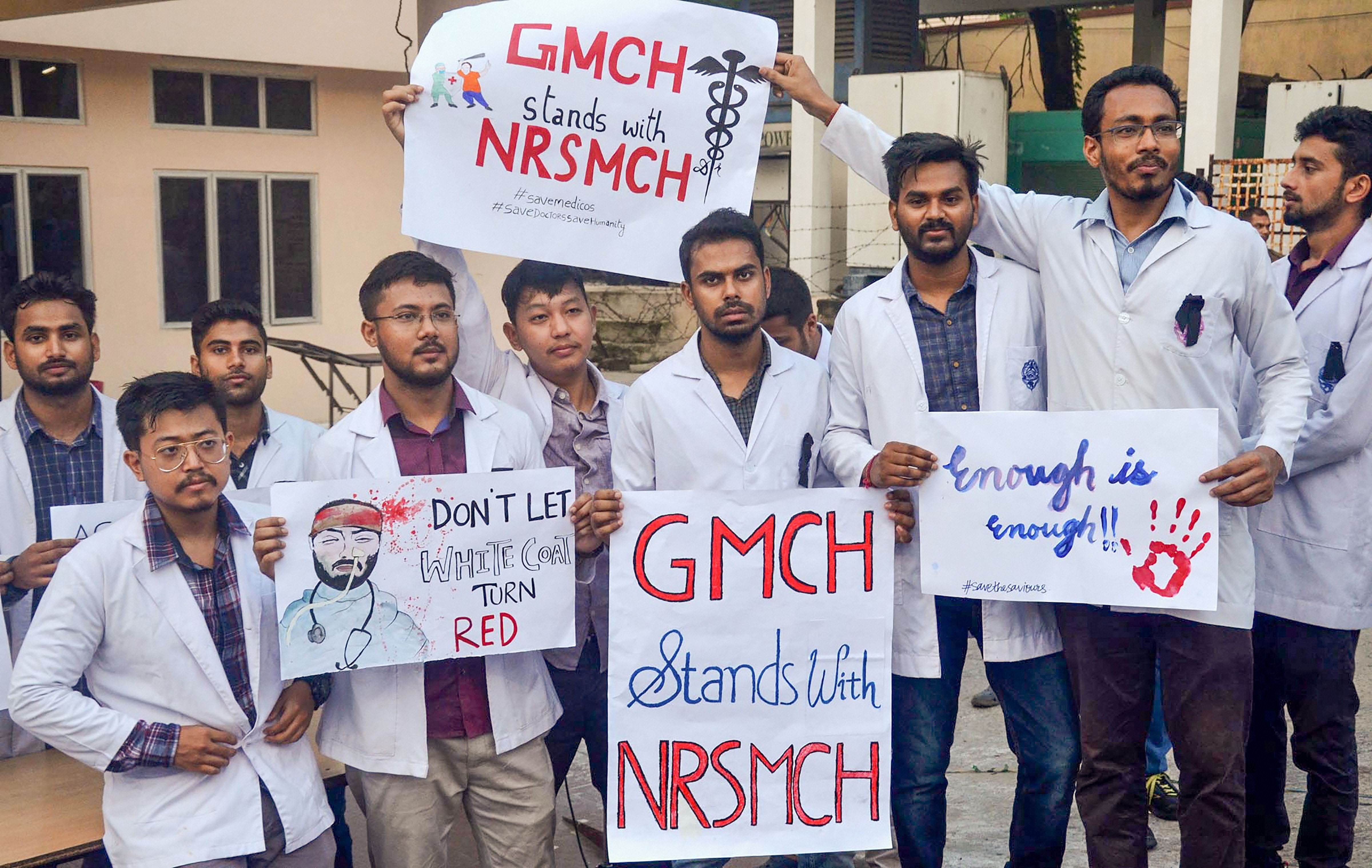 Doctors protest in Guwahati, The Federal