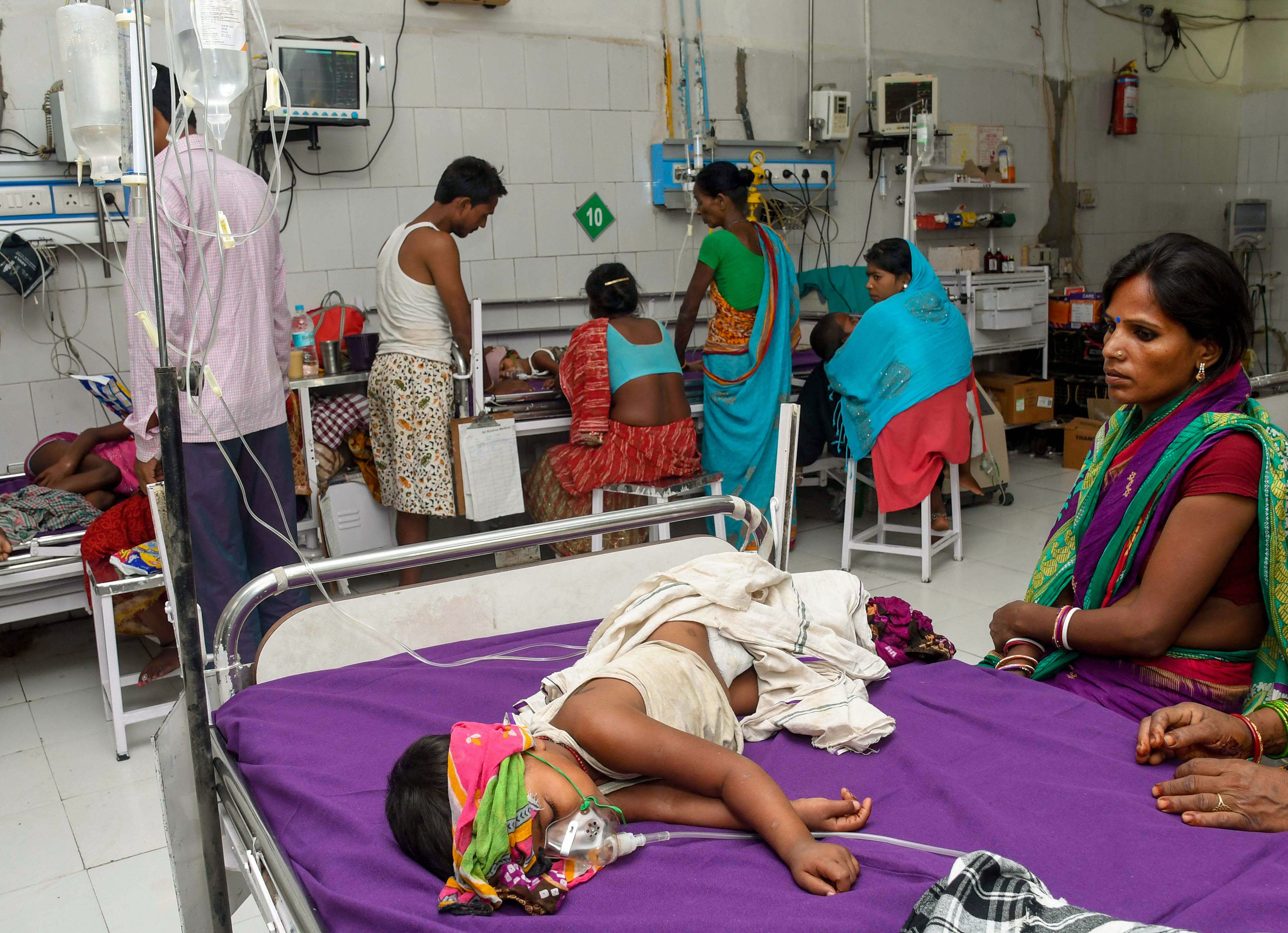 Brain fever claims 136 lives in Bihar, spreads across 16 districts