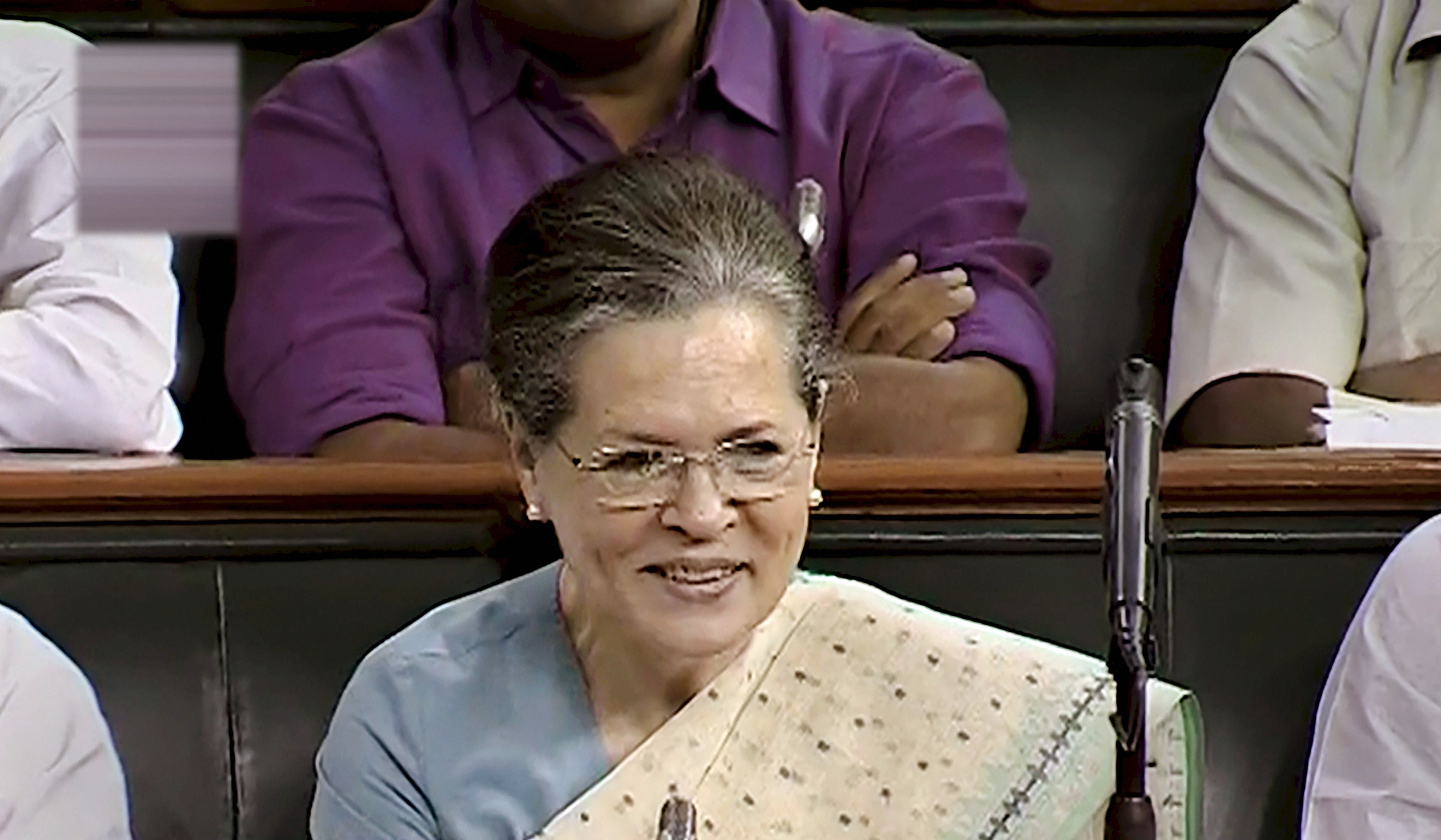 UPA Chairperson Sonia Gandhi..