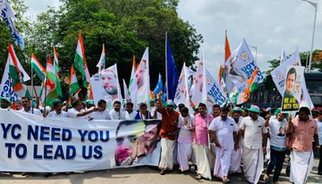 Rahul Gandhi welcomed - The Federal