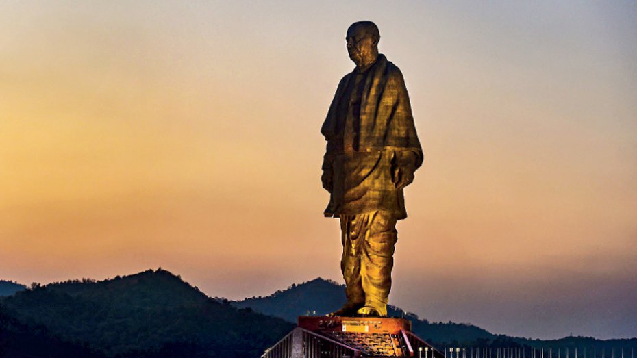 High-speed wind at fault for water accumulation in Statue of Unity?