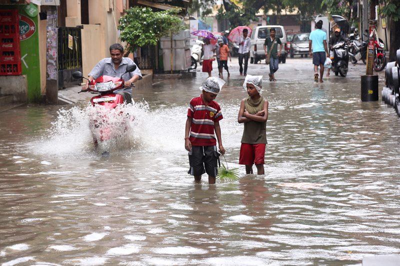Respite from heat, sudden rain hits Hyderabad