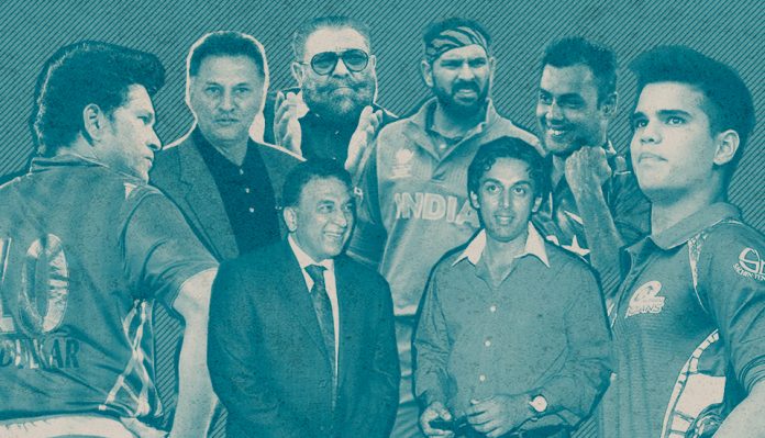father-son duo, legacy, batsman, expectation, failure, Arjun Tendulkar, Sachin Tendulkar, Yuvraj Singh