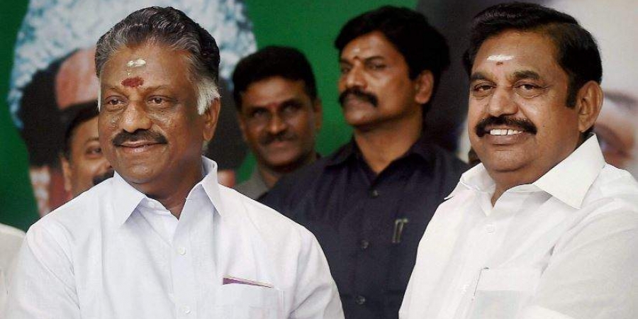 O Panneerselvam, Edappadi K Palaniswami, East Erode bypoll