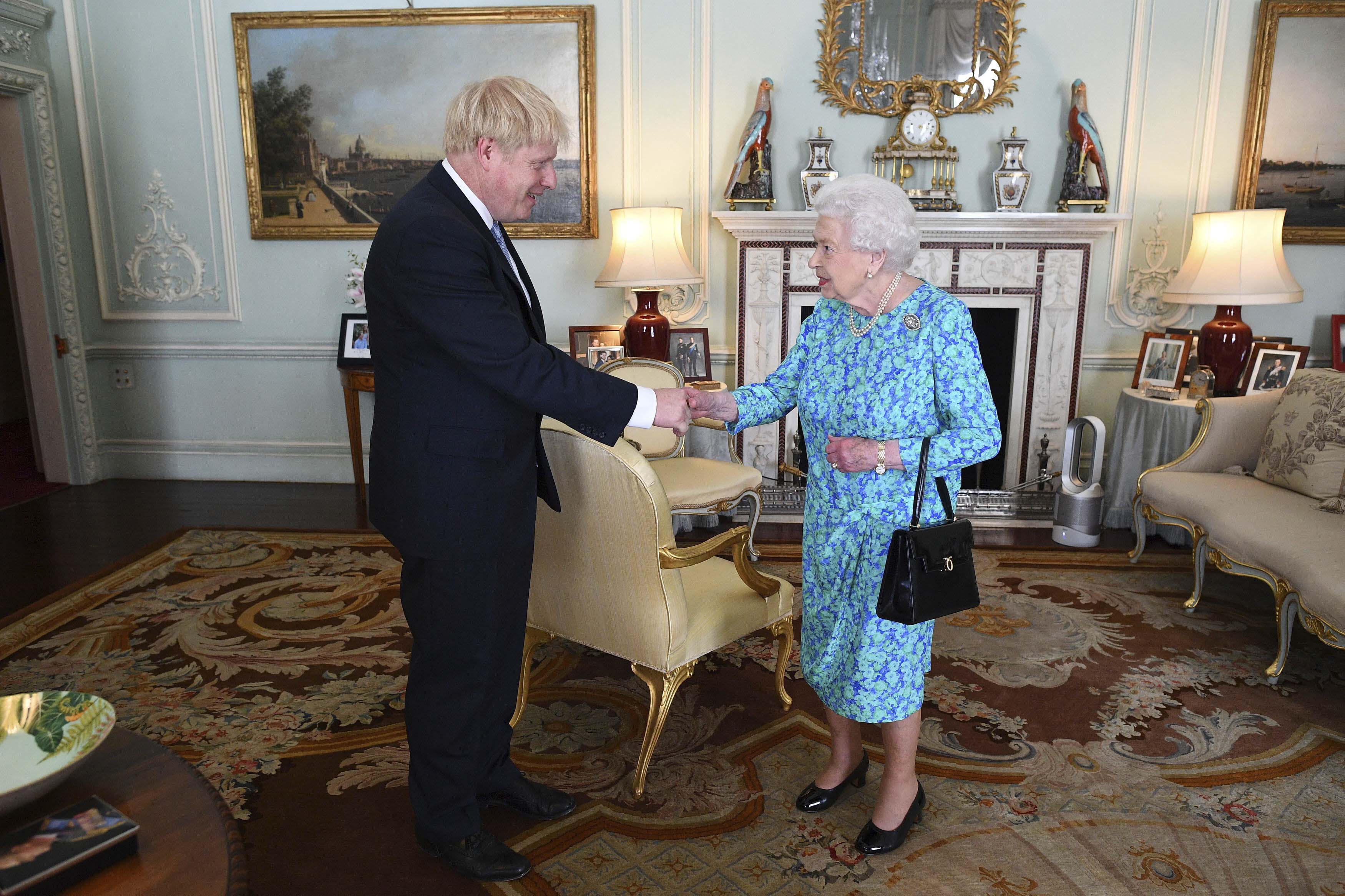 Boris Johnson Britain UK Queen Elizabeth PM - The Federal