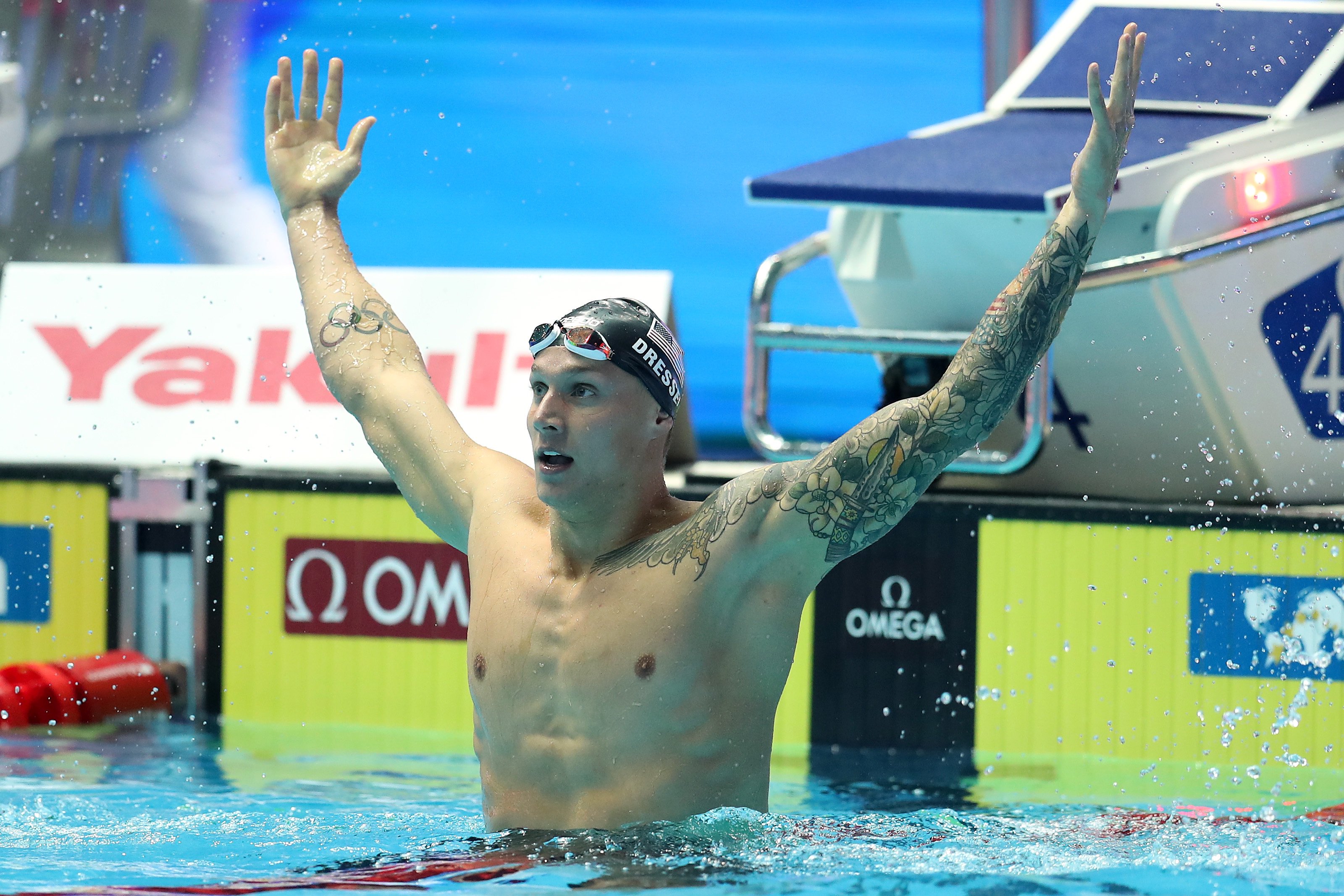 Caeleb Dressel Breaks Michael Phelps S 100m Butterfly World