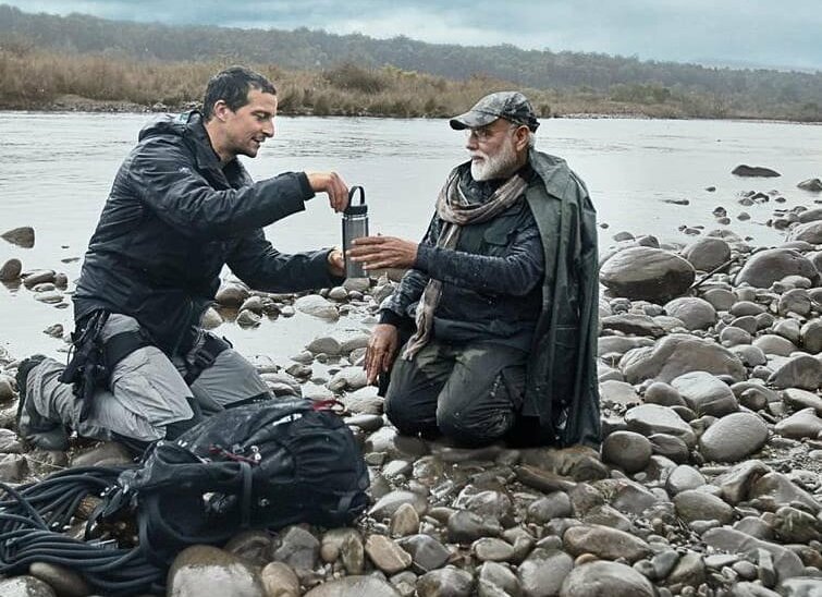 Man Vs Wild, PM Narendra Modi, Bear Grylls, Discovery channel, Jim Corbett National Park, August 12, wilderness, special feature, The Federal, English news website