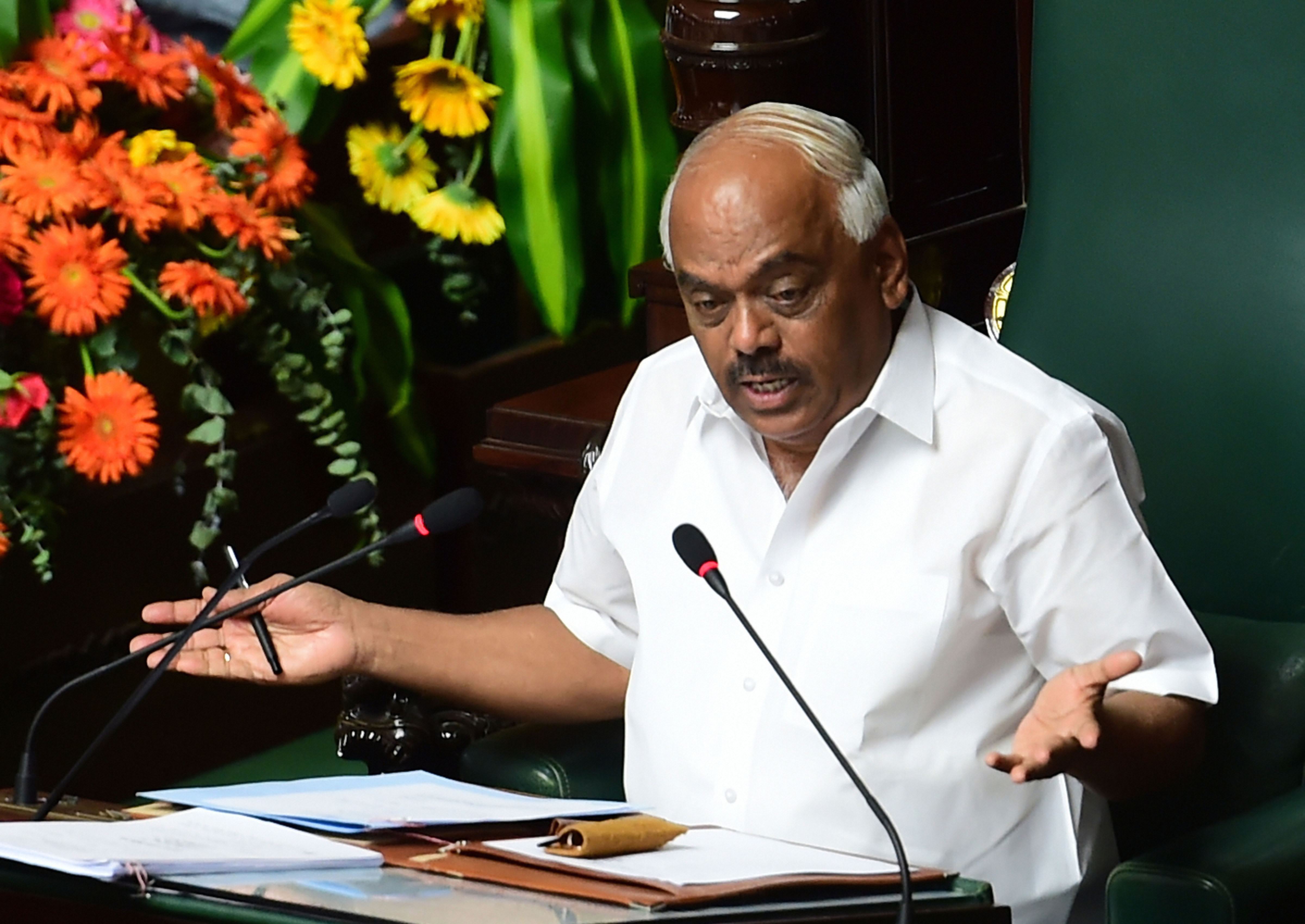 Karnataka speaker disqualifies 3 MLAs, to decide on 14 others soon