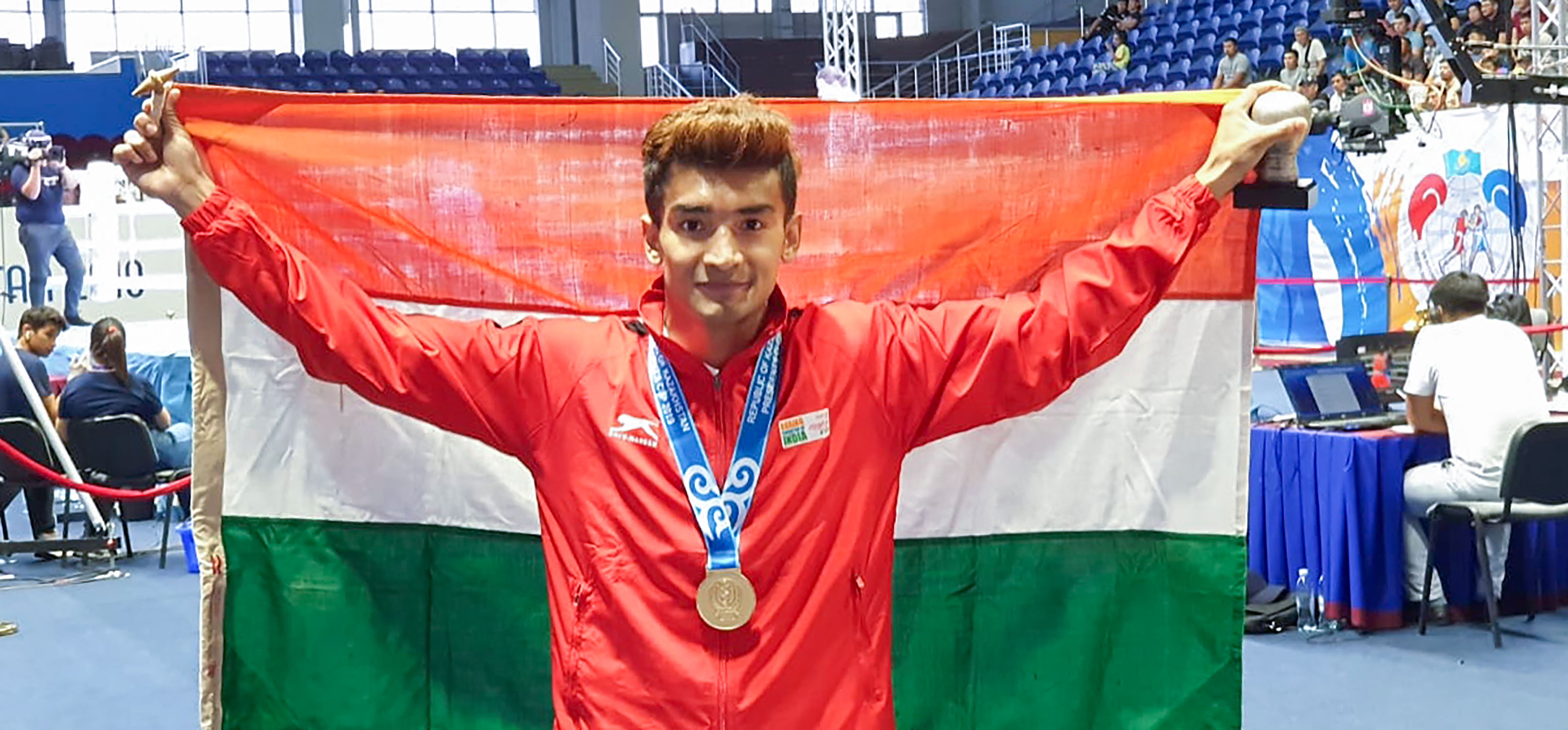 Shiva Thapa becomes Indias first gold medallist in Kazakhstan Presidents Cup