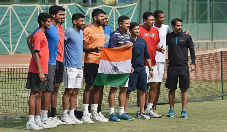 Pakistan, India, Davis Cup, Tennis, AITA, Group I Asia/Ocenia, Prajnesh Gunneswaran, Ramkumar Ramanathan, Mahesh Bhupati, Rohan Bopanna, Hironmoy Chatterjee, english news website, The Federal