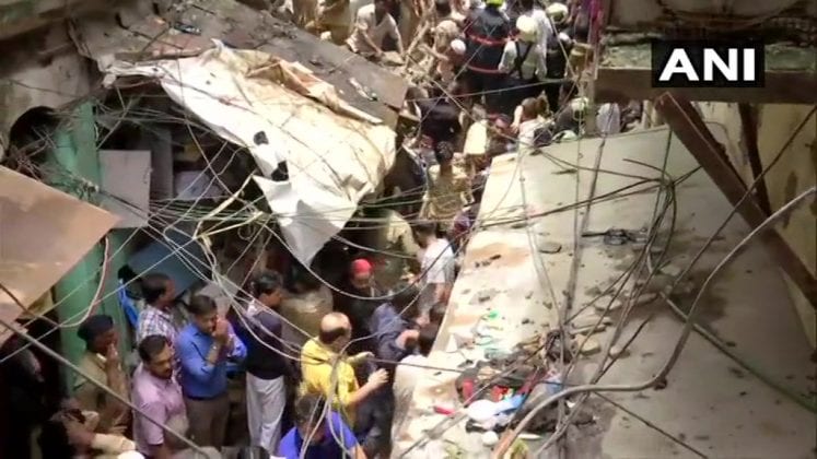The Federal, English news website, building collapse, NDRF, rescue, Mumbai