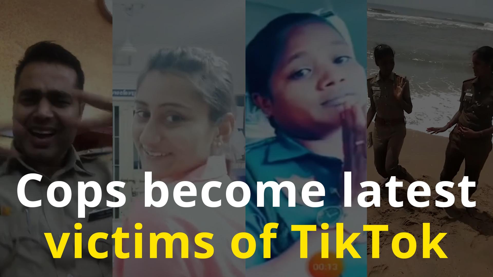 Cops become latest victims of TikTok