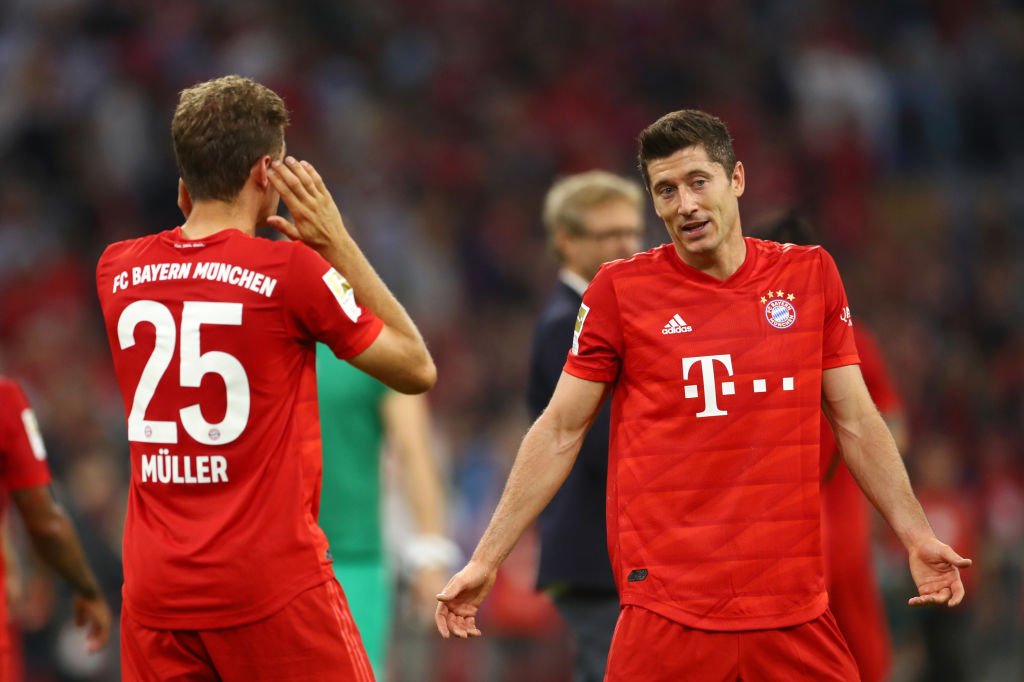 Lewandowski to the rescue as lucky Hertha hold Bayern in season opener