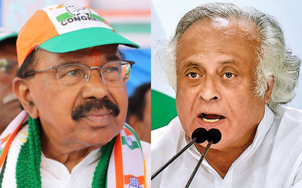 Moily blames Jairam for  UPA 2 paralysis, wants  Tharoor to be serious