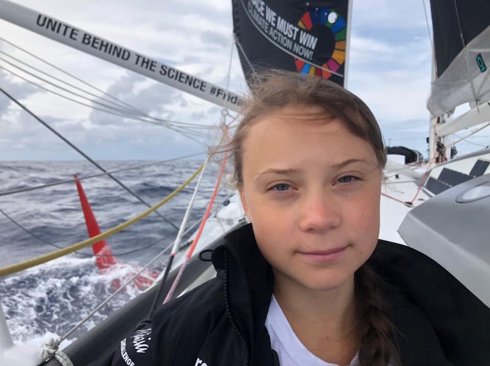 Teen Greta Thunberg sails across Atlantic for 15 days to join climate meet