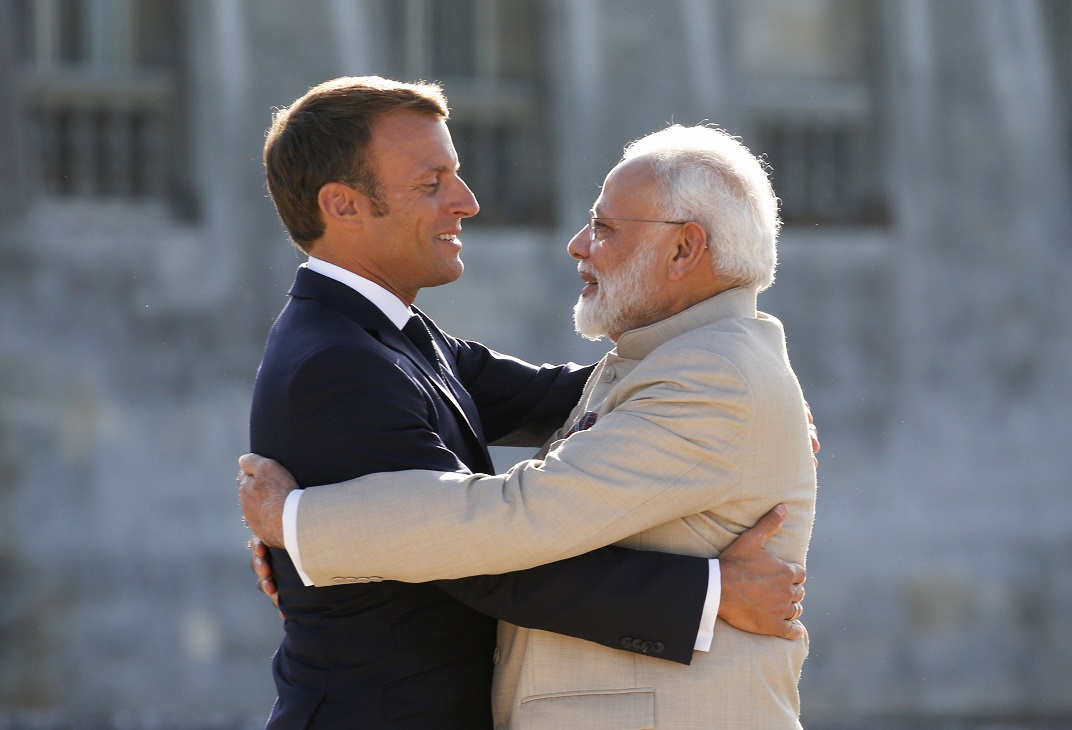 India, Pak shouldn’t let 3rd party mediate, says Macron as Trump offers help
