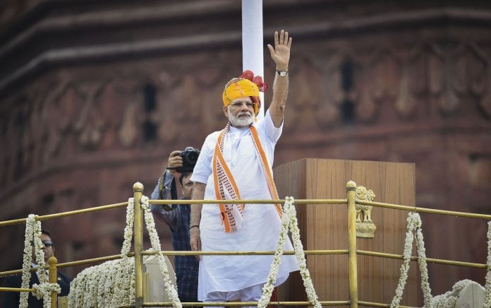 Independence Day, August 15, Narendra Modi, Jammu and Kashmir, Lok Sabha, assembly polls, One nation, One election, Jammu and Kashmir, Article 370, Constitution, special status, scrap, population explosion, $5 trillion economy, The Federal, English news website