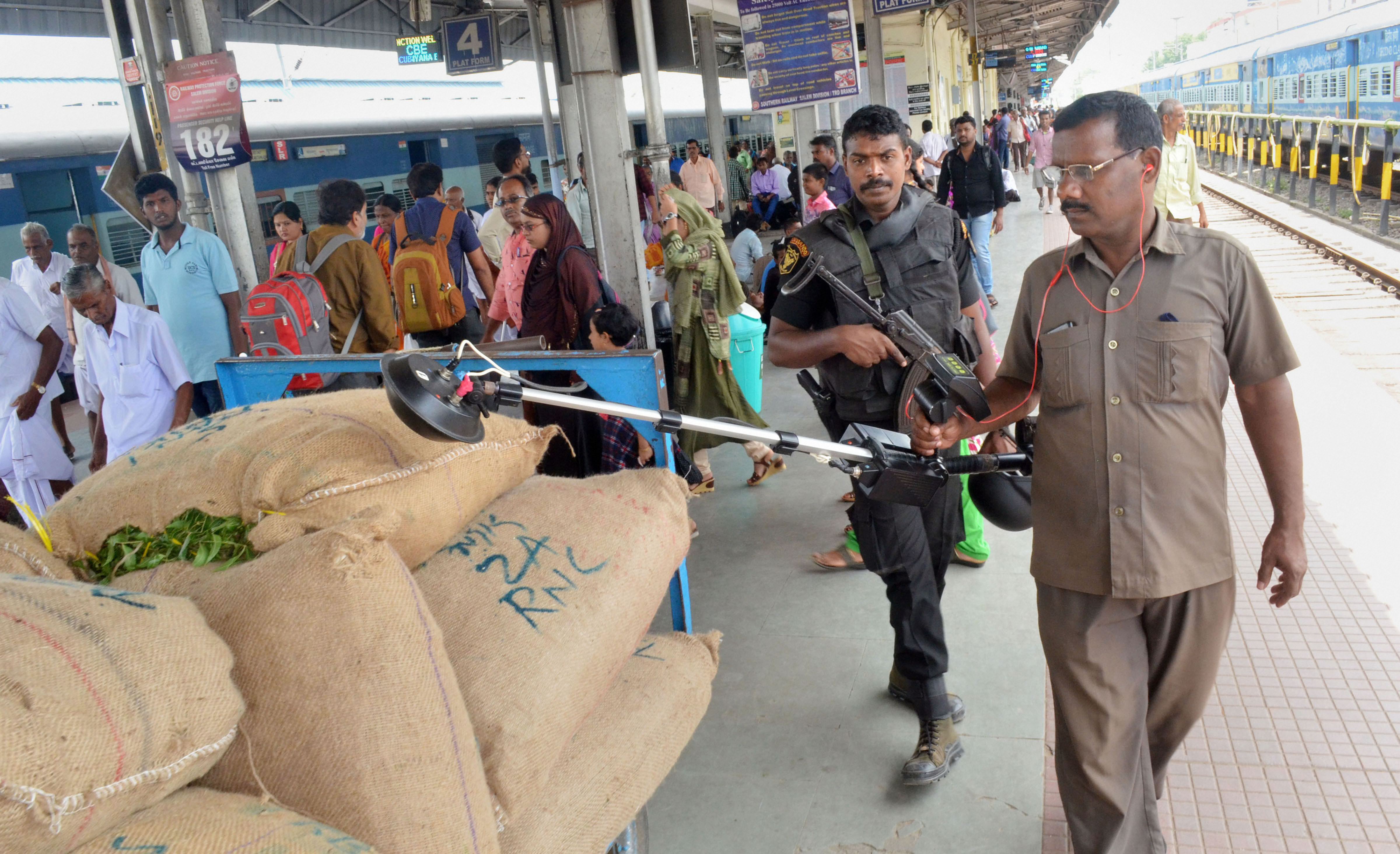 terrorists in Tamil Nadu, Coimbatore on alert, vehicle-baggage checks, police check