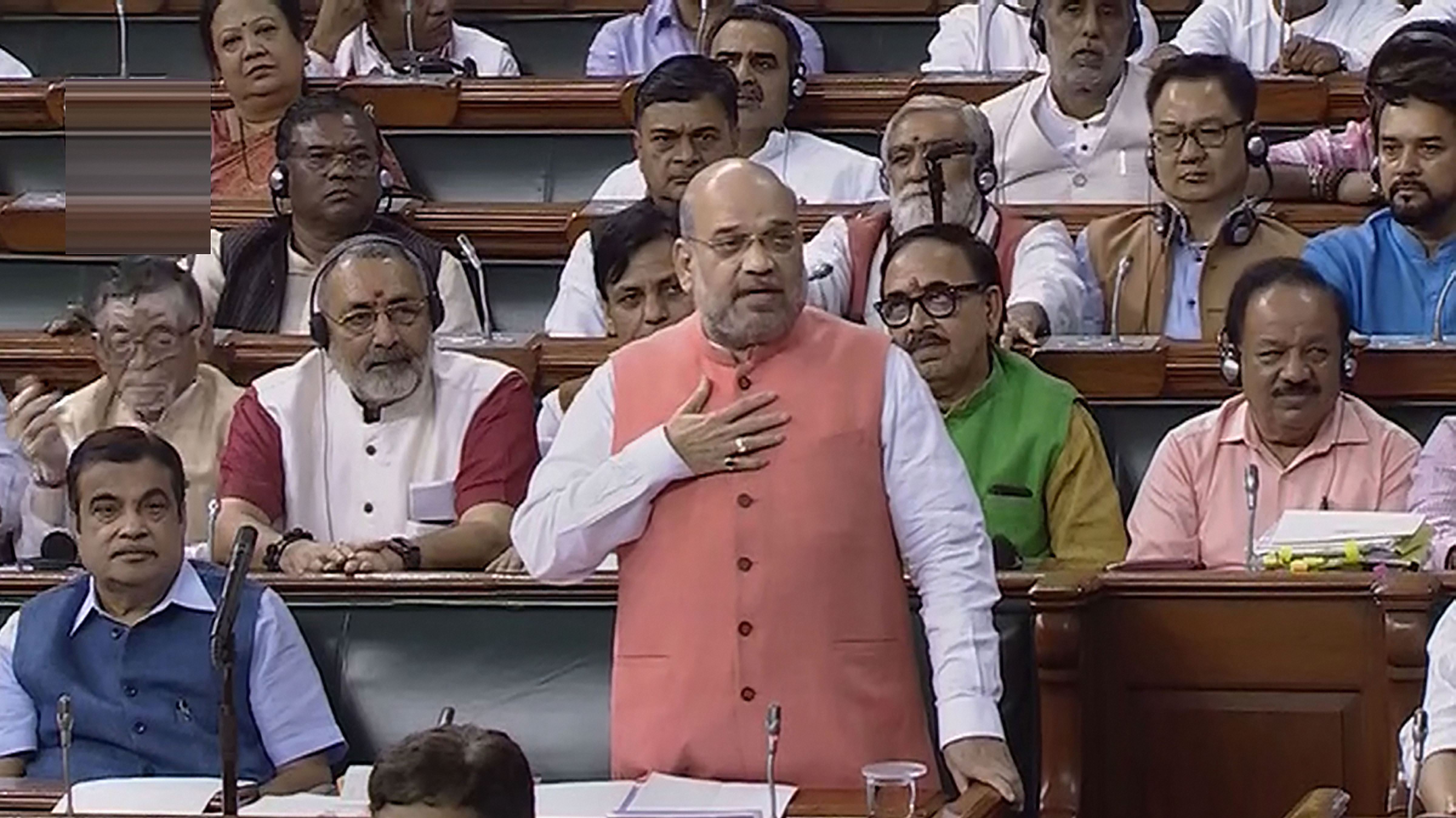 Amit Shah Article 370 Jammu Kashmir Ladakh - The Federal