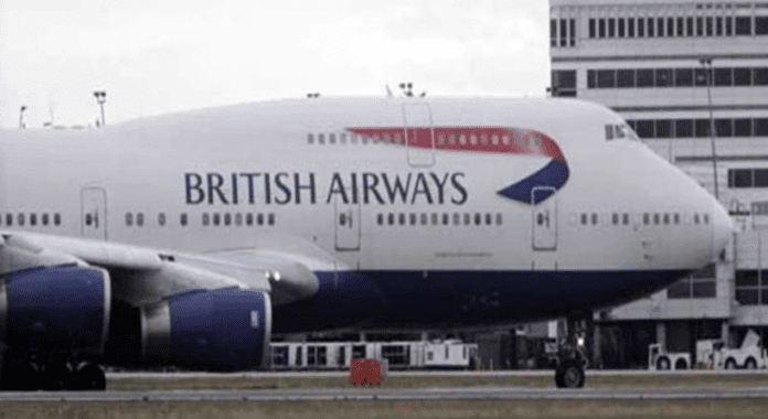 British airlines, aviation, economic crisis