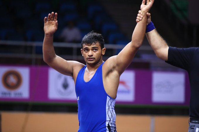 Deepak Punia, World Championship, Wrestling, ankle injury, 2020 Tokyo Olympics