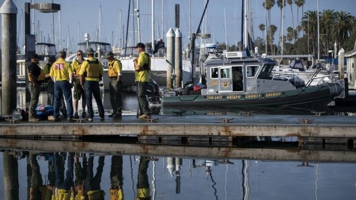 California boat fire, scuba diving, 33 bodies recovered, 1 missing