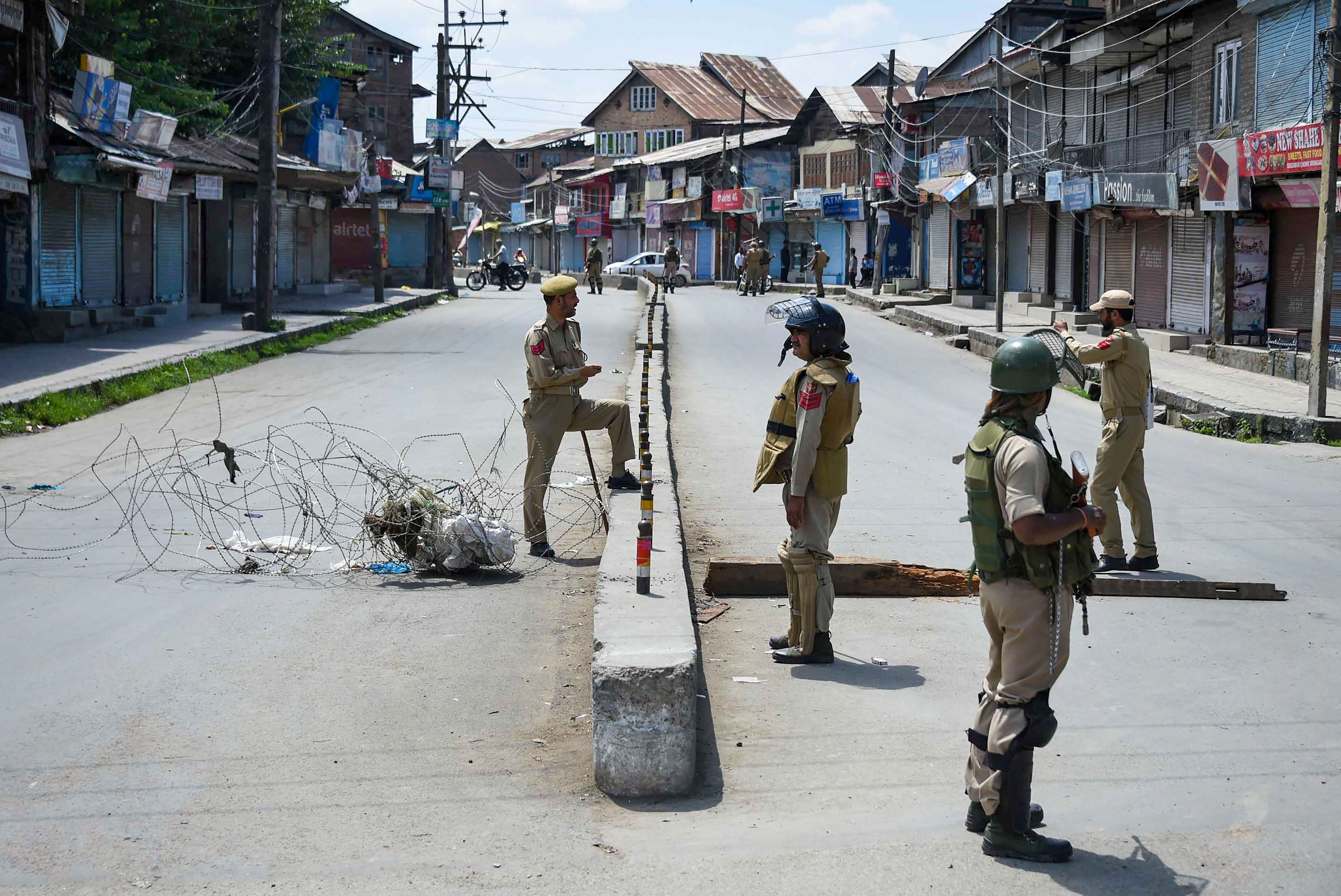 When will Kashmiris see a normal, peaceful day again?