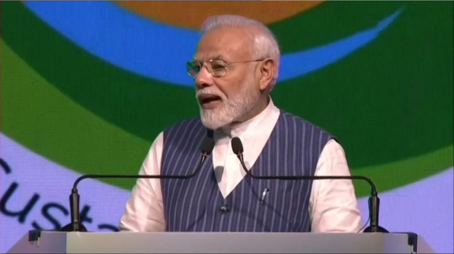 Prime Minister Narendra Modi, United Nations, single-use plastic, desertification