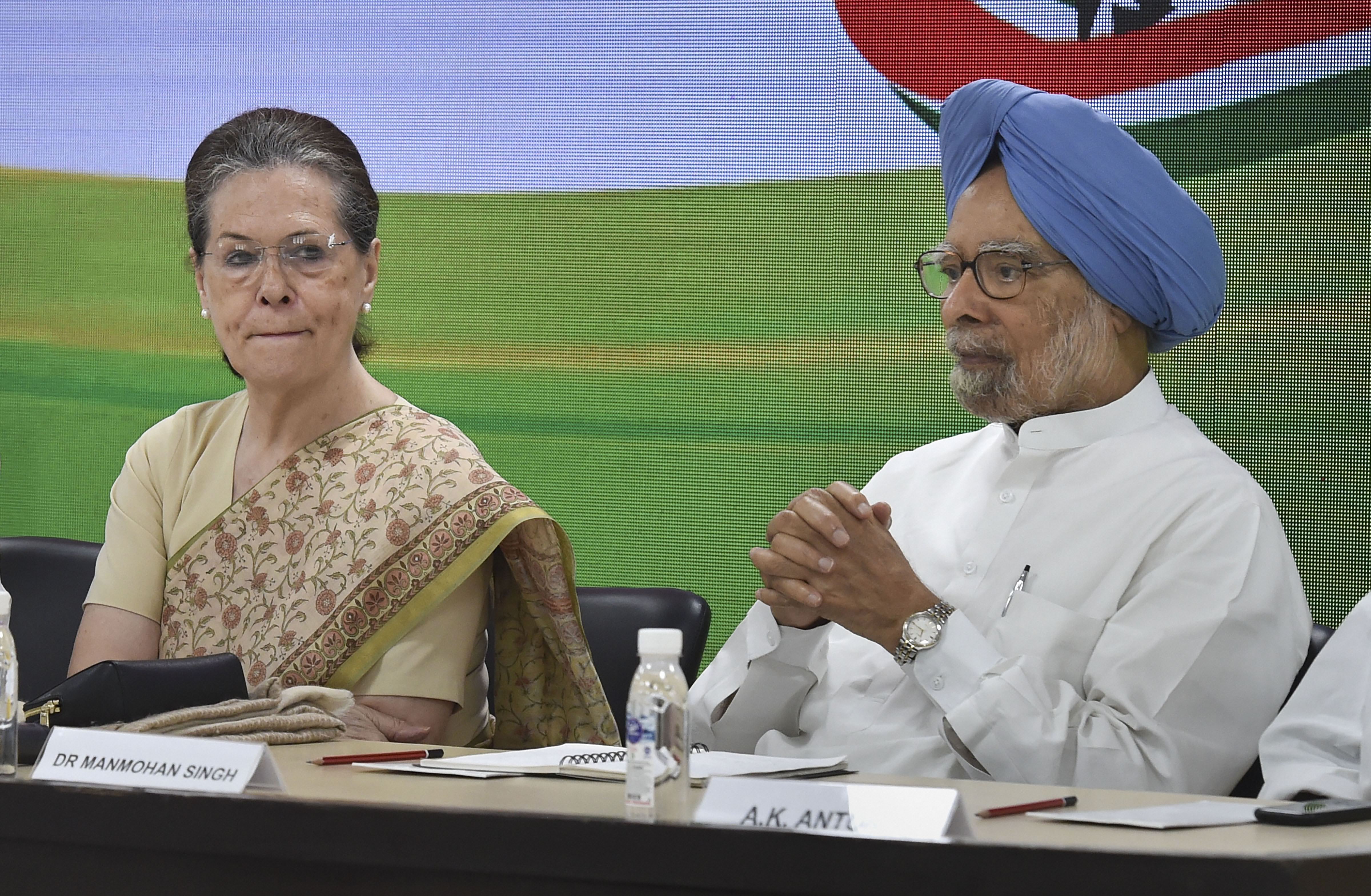 Sonia Gandhi, economic slowdown, Modi government, vendetta politics